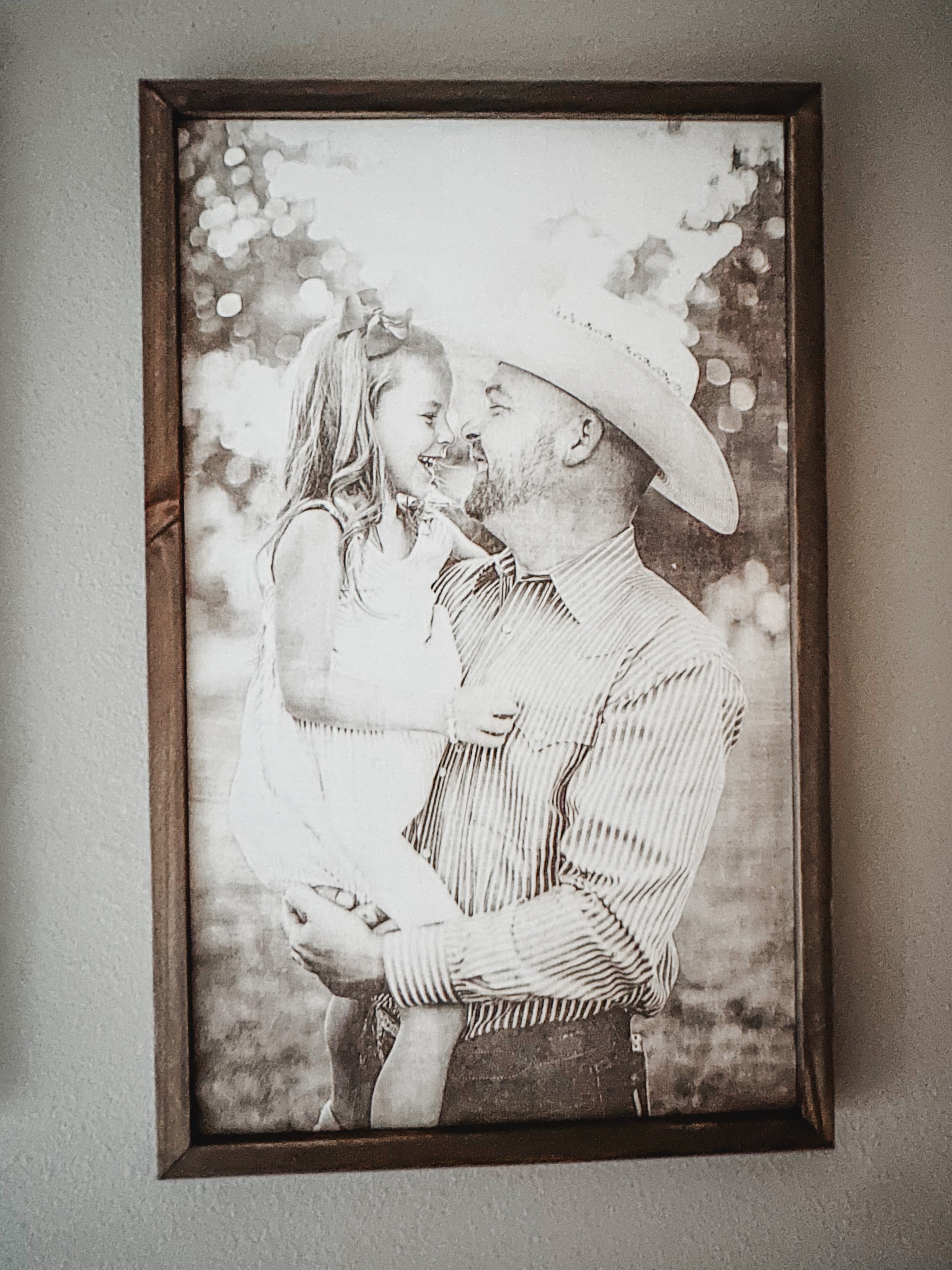 Engraved Photo
