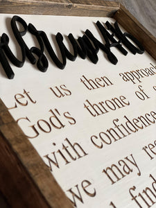 Custom Engraved Scripture