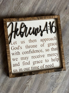 Custom Engraved Scripture