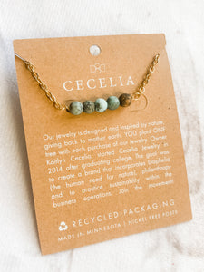 African Turquoise Gemstone Necklace