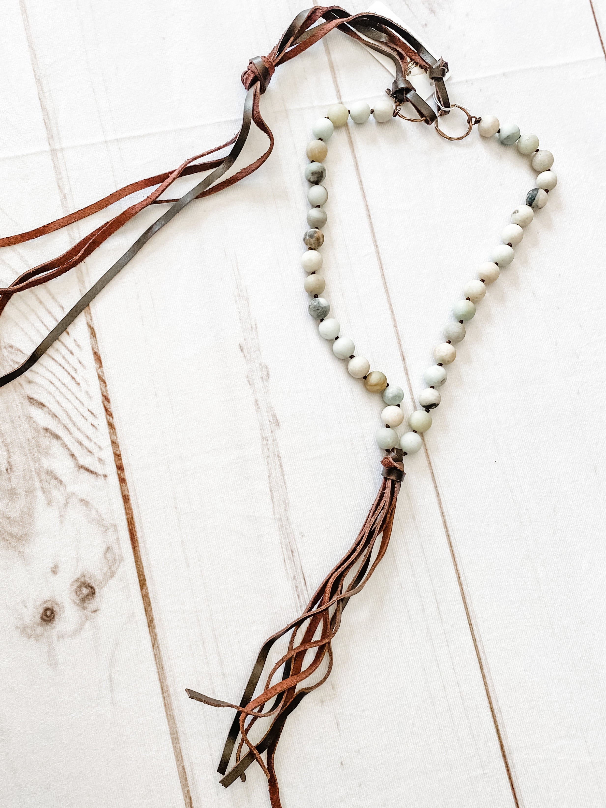 Frosted Amazonite Necklace