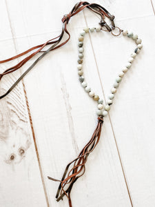 Frosted Amazonite Necklace